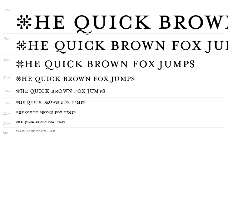 MrsEavesFractions Waterfall