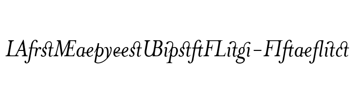 MrsEavesJustLig-Italic  Скачать бесплатные шрифты