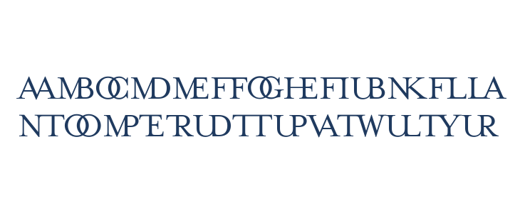 MrsEavesJustLigRoman Uppercase