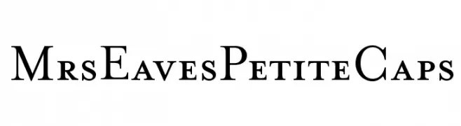 MrsEavesPetiteCaps  Descarca Fonturi Gratis
