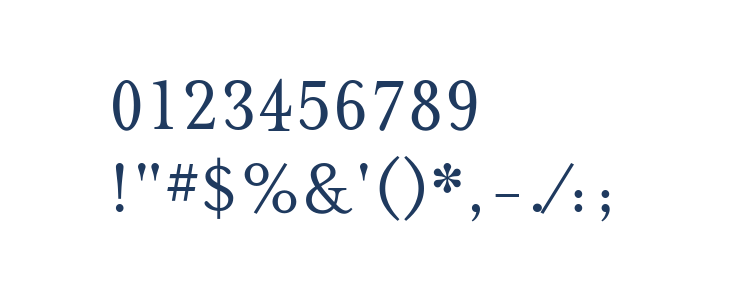 MrsEavesPetiteCaps Other Characters