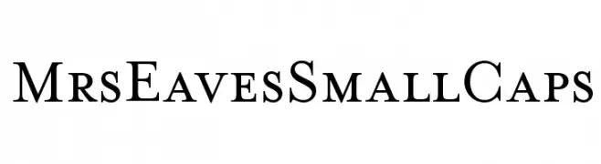 MrsEavesSmallCaps  नि: शुल्क फ़ॉन्ट्स डाउनलोड