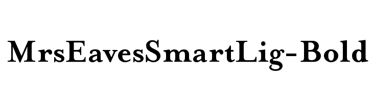 MrsEavesSmartLig-Bold  Descarca Fonturi Gratis