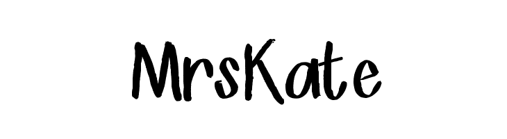 MrsKate Font