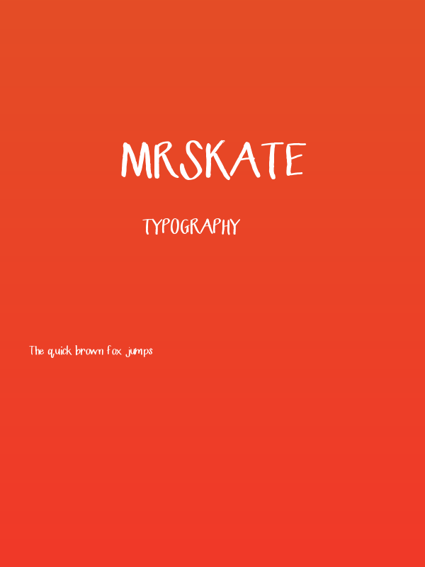 MrsKate Poster