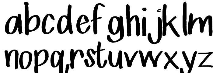 MrsKate Font LOWERCASE