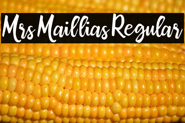 MrsMailliasRegular Example 3