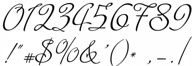 MrsSaintDelafield-Regular Font OTHER CHARS