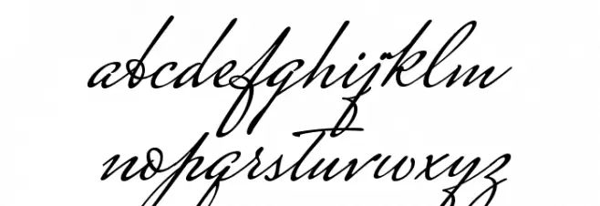 MrsSaintDelafield-Regular フォント 小文字