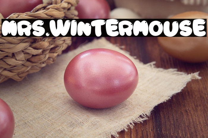 Mrs.Wintermouse Example 1