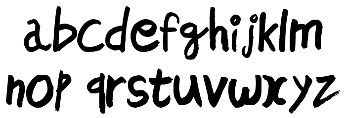 mr me too Font LOWERCASE