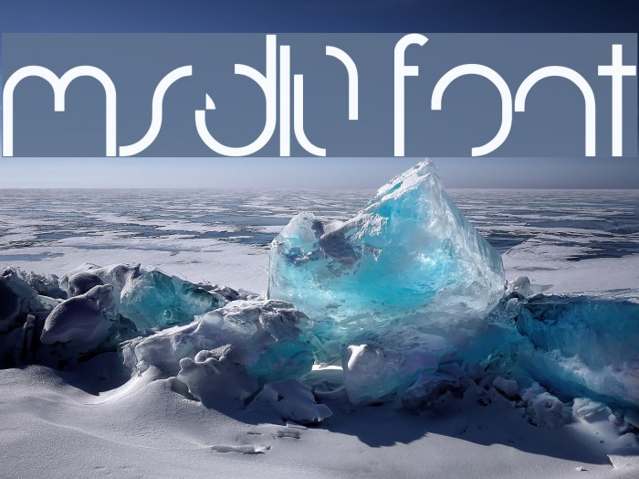 MSD10 Font examples