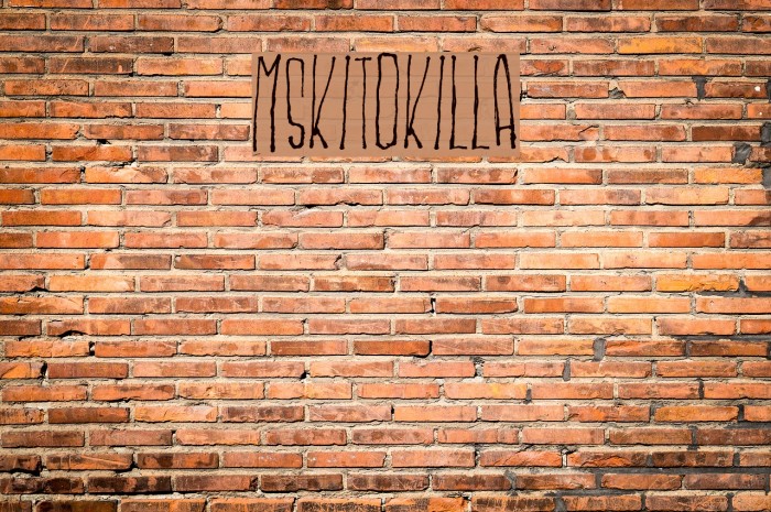 MSKITOKILLA Font examples
