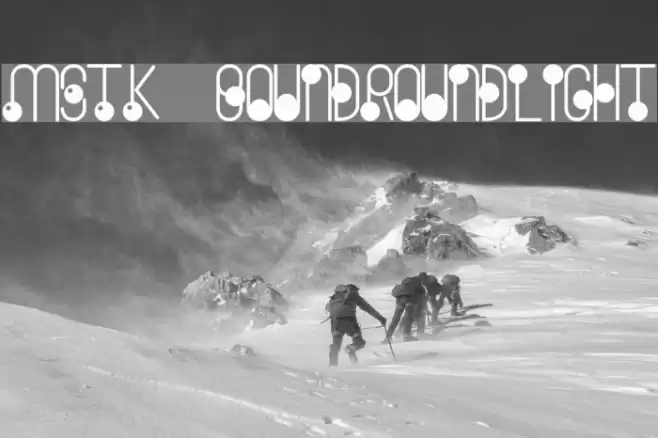 MSTK boundroundlight Font examples