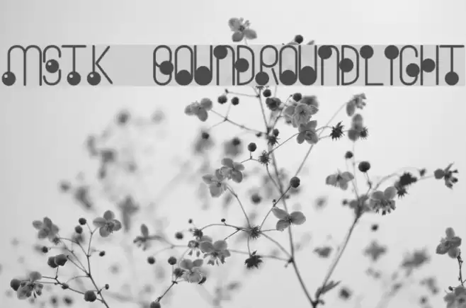 MSTK boundroundlight Font examples