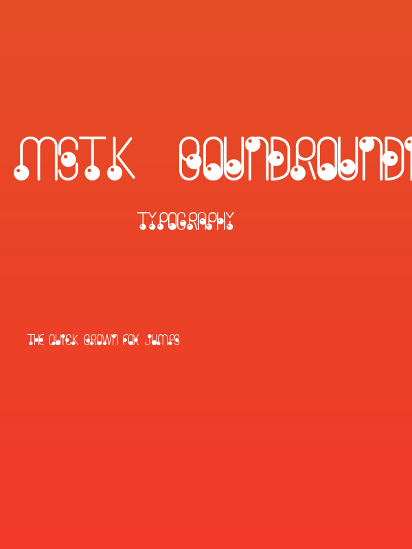 MSTK  boundroundlight Poster