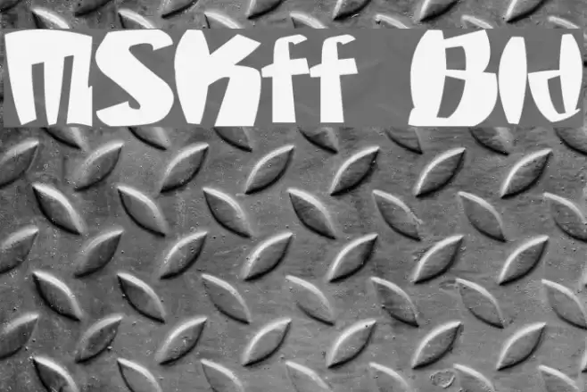 MStKrufruf Bold Font examples