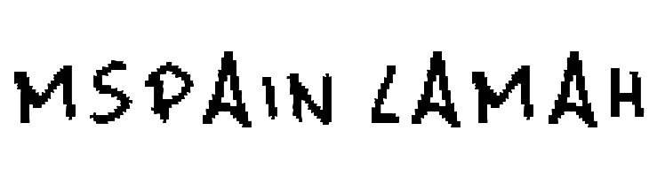 MsPain lamah  Free Fonts Download