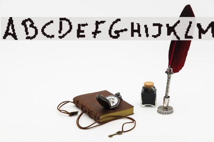 MsPain lamah Font examples