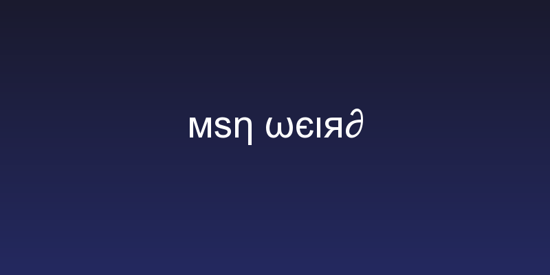 Msn Weird Social Header