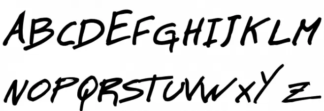MT Matto Script Bold Шрифта ВЕРХНИЙ