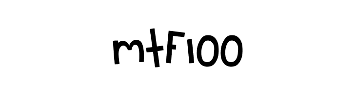 MTF 100  免费字体下载