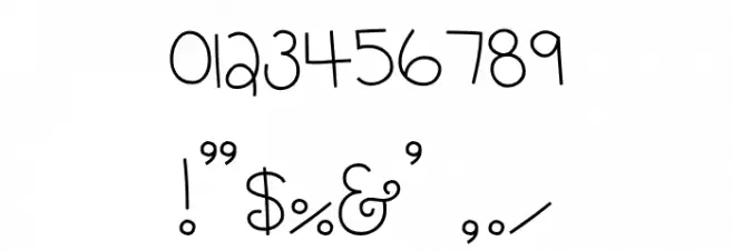 MTF 183 Font OTHER CHARS