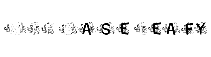 MTF Base Leafy Font