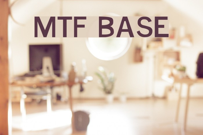 MTF Base 字体 examples