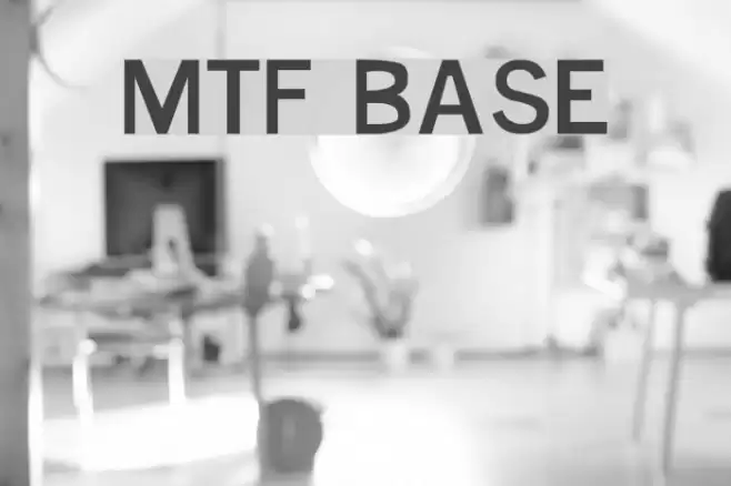 MTF Base Font examples