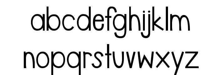 MTF Be Mine Font LOWERCASE