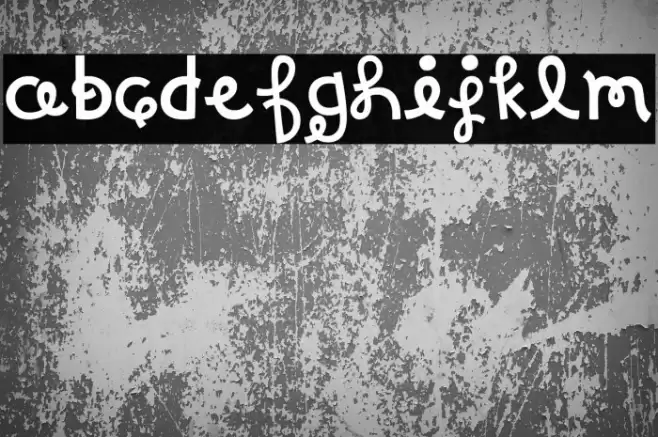 MTF Birthday Bash Font examples