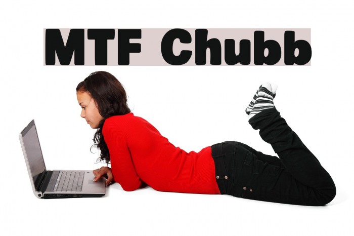MTF Chubb Font examples