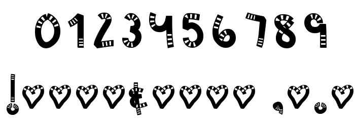 MTF Chunkie Font Alte caractere