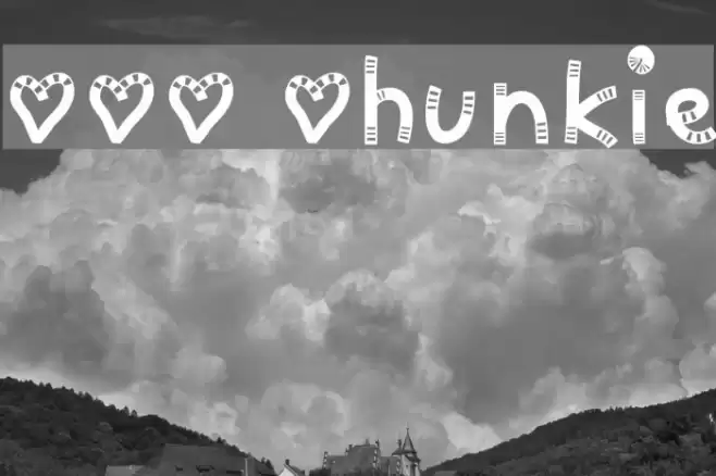 MTF Chunkie Font examples