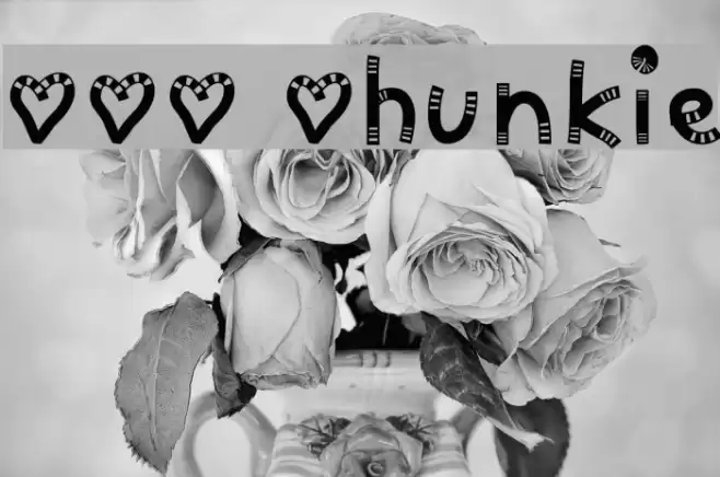 MTF Chunkie Font examples