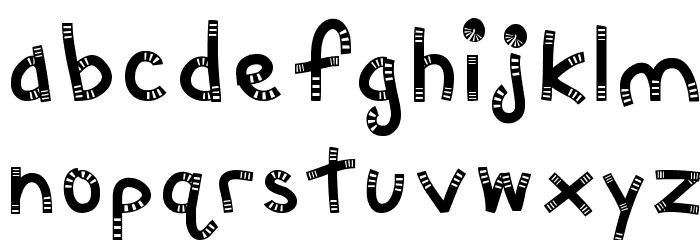 MTF Chunkie Font Litere mici
