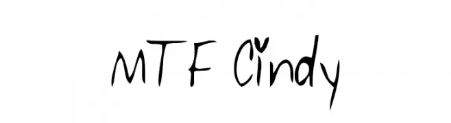 MTF Cindy  Fuentes Gratis Descargar
