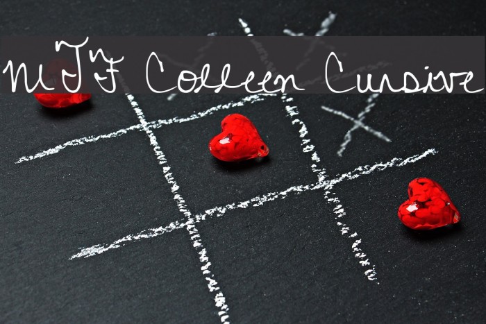 MTF Colleen Cursive Font examples