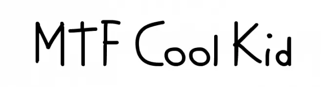 MTF Cool Kid  免费字体下载
