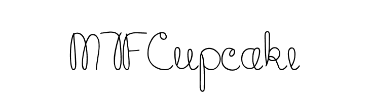 MTF Cupcake  font caratteri gratis