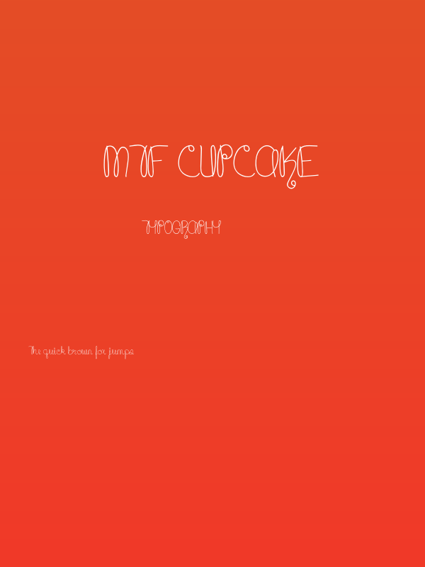 MTF Cupcake Poster