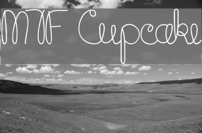 MTF Cupcake Font examples