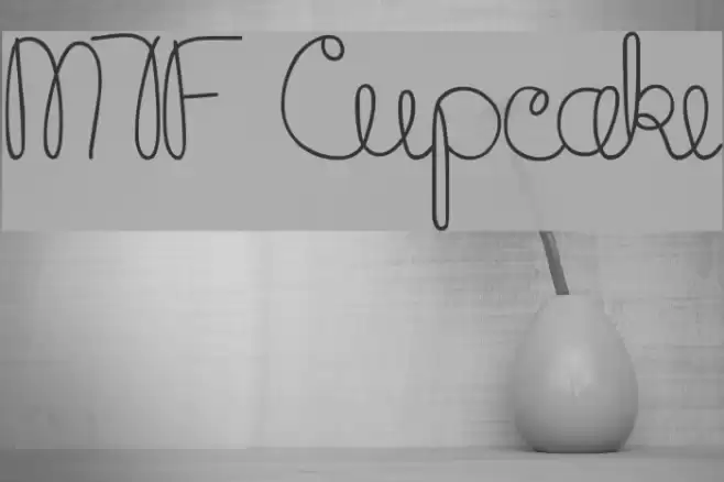 MTF Cupcake Font examples