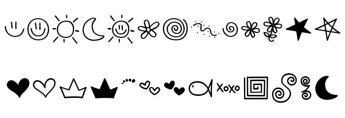 MTF Doodle PRO Font OTHER CHARS