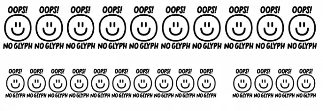 MTF Doodle PRO Font OTHER CHARS