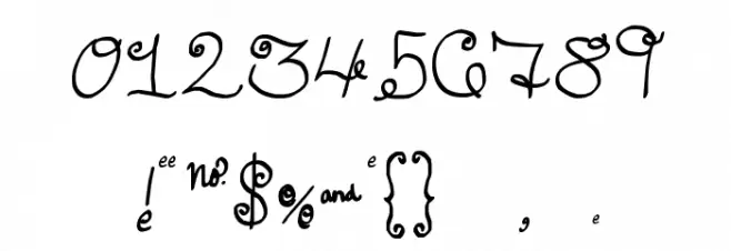 MTF Dreamie Font OTHER CHARS