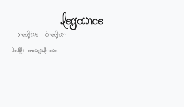 MTF Elegance Business Card