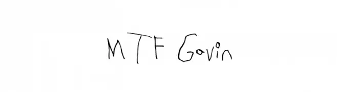 MTF Gavin  Frei Schriftart Herunterladen
