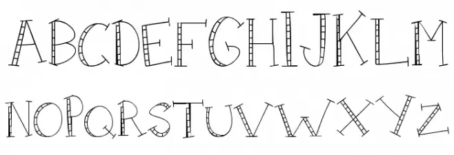 MTF Girlie Font UPPERCASE